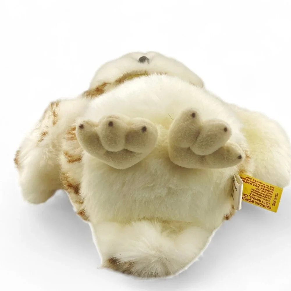 Aurora Miyoni Tots Snowy‎ Owlet Plush, Brown White, Soft, 9 Inches, New w Tags